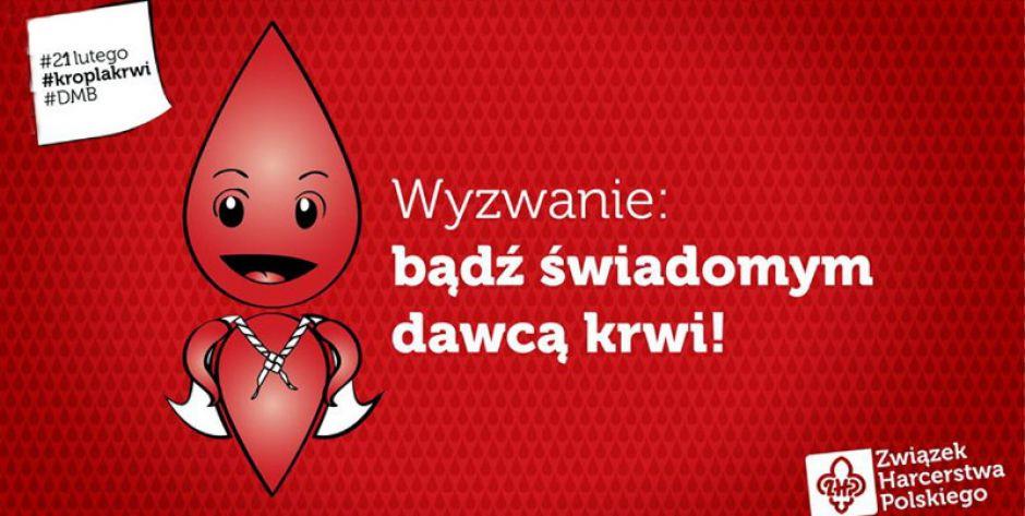 Akcja krwiodawstwa na DMB’20 Harcerze pomaganie mają we krwi