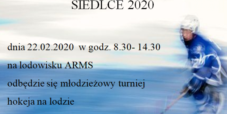 Młodzieżowy Turniej Hokeja na Lodzie w Siedlcach