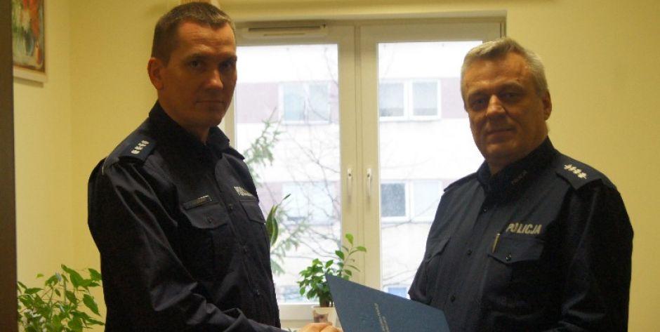 Nowy komendant Komisariatu Policji w Skórcu