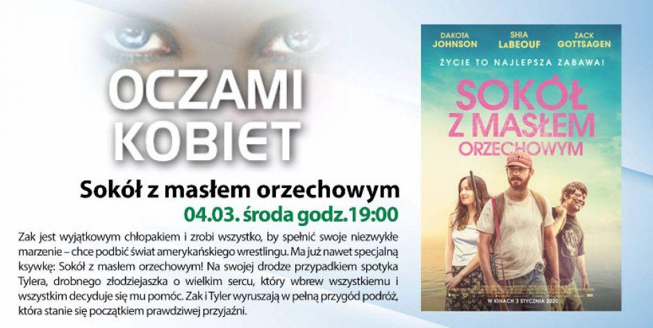 Sokół z masłem orzechowym