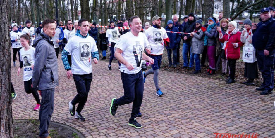 Prezydent Andrzej Duda pobiegł w Mińsku