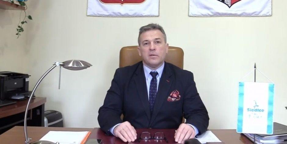 Prezydent Andrzej Sitnik: W Siedlcach nie potwierdzono jeszcze żadnego przypadku zarażenia koronawirusem