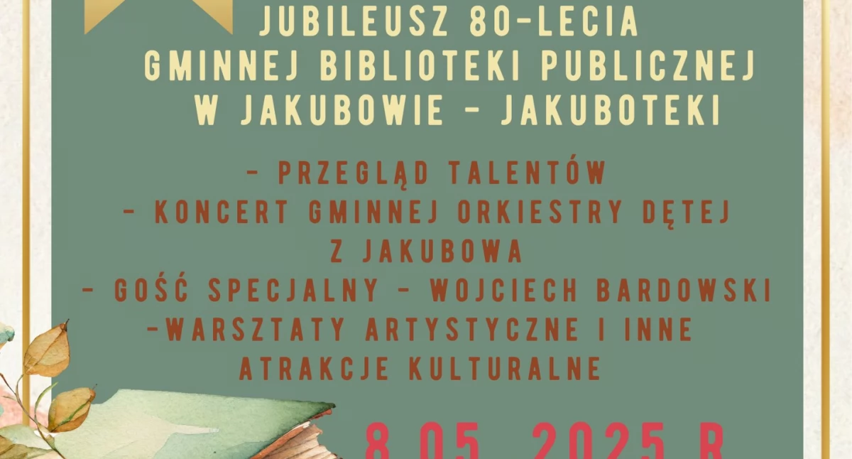Jakuboteka ma 80 lat