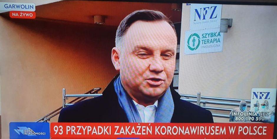 Prezydent Andrzej Duda w Garwolinie