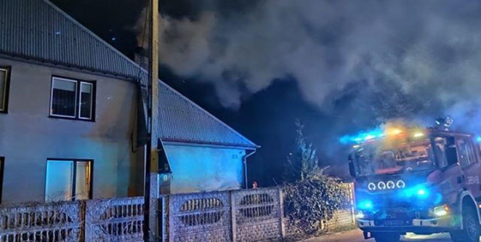 Pożar sadzy w Starym Opolu