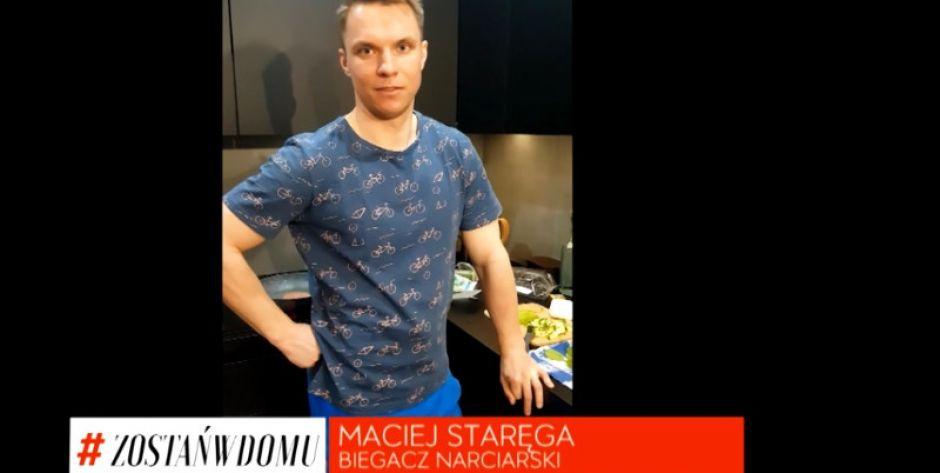 Maciej Staręga apeluje: #ZostańWDomu