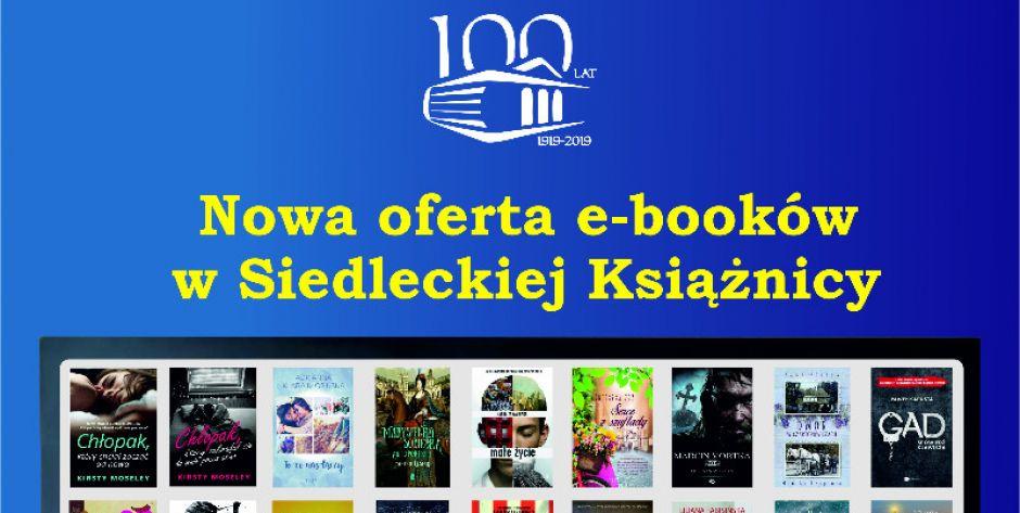 Nowa oferta e-booków w Siedleckiej Książnicy