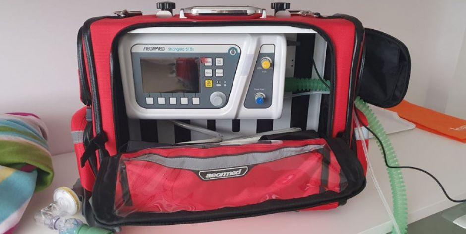 Collegium Mazovia przekazała respirator dla Szpitala Miejskiego w Siedlcach