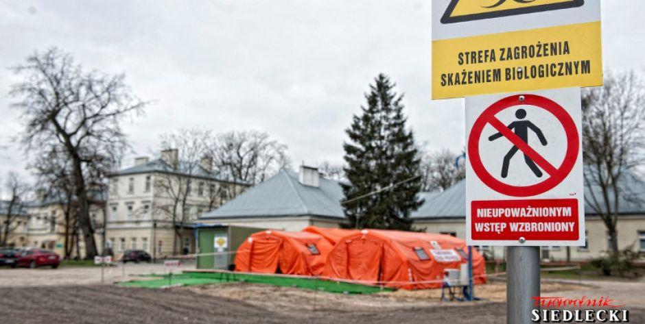 40-letni siedlczanin z koronawirusem