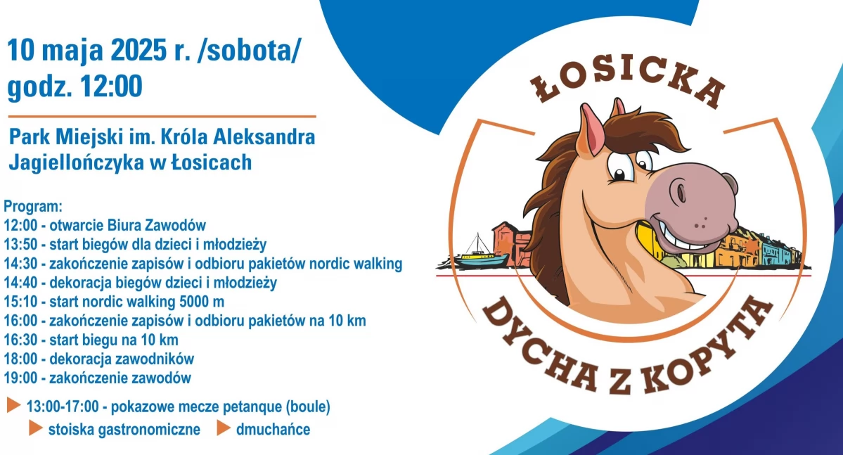 Ostatni dzień zapisów na Łosicką Dychę z Kopyta 
