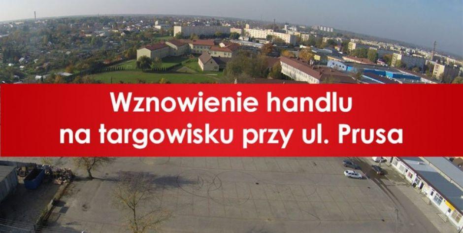 Będzie można zrobić zakupy na łukowskim targowisku