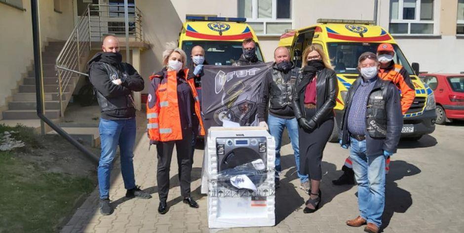Motocykliści z Gryf MC Garwolin pomagają