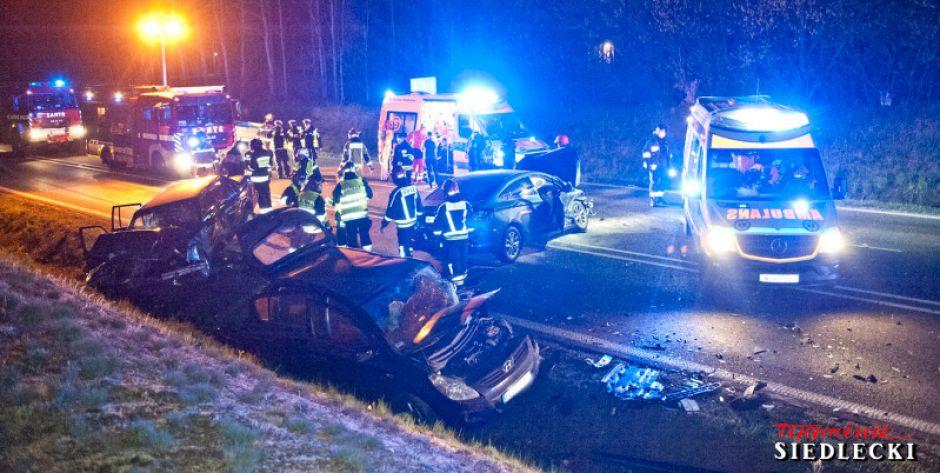 Wypadek na obwodnicy Siedlec - DK2 zablokowana! (aktualizacja)