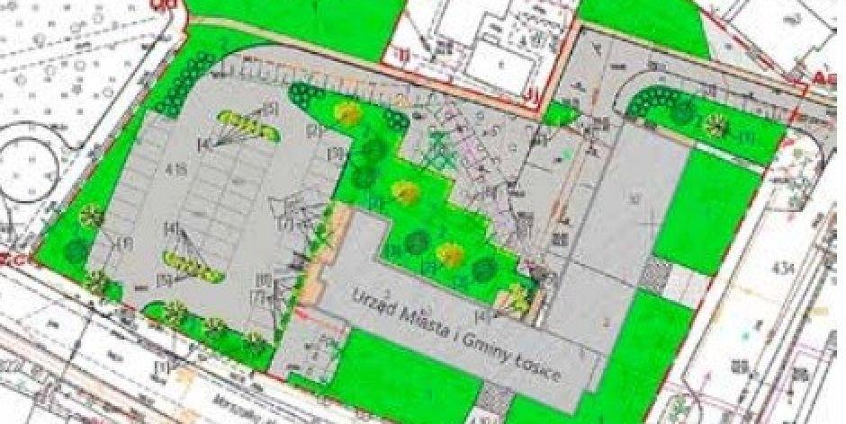 Łosice: Będzie parking przy urzędzie miasta