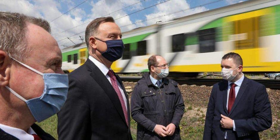 Andrzej Duda odwiedził gminę Halinów