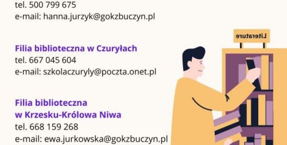 Biblioteka w Zbuczynie już otwarta