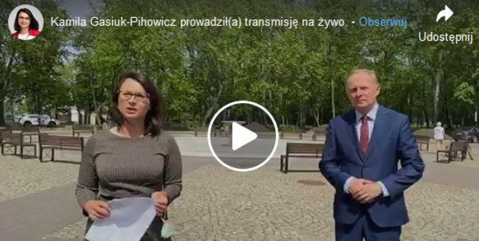 Posłowie KO w Mińsku Mazowieckim: Członkowie rządu będą musieli zakrywać twarze nie tylko ze względów zdrowotnych