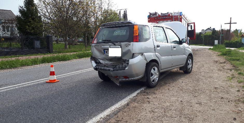Wypadek w Stoku Lackim - Utrudnienia na DW 698!