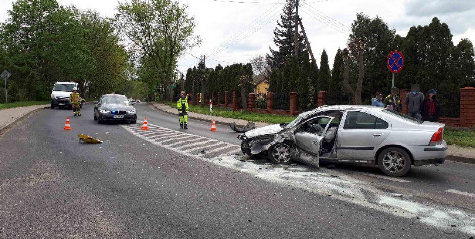 Wypadek na trasie Siedlce-Mordy. Droga zablokowana! (AKTUALIZACJA)