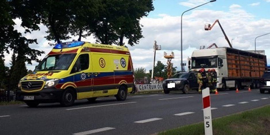 Wypadek w Iganiach - Ciężarówka zderzyła się z samochodem osobowym! (AKTUALIZACJA)