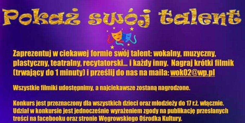 Pochwal się swoim talentem