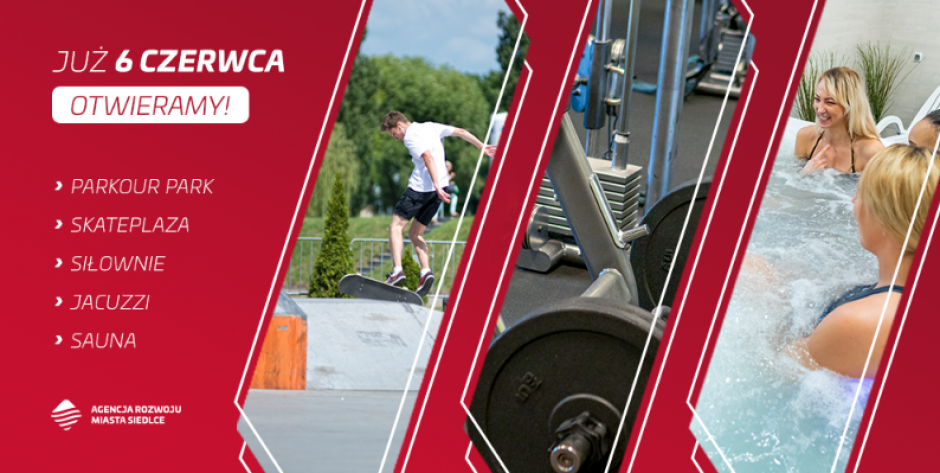 Czynna siłownia i skateplaza