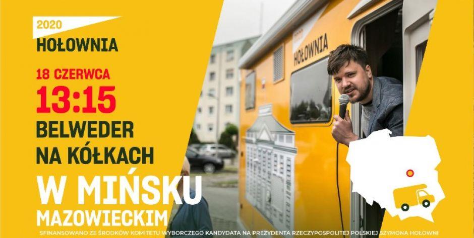 Do Garwolina i Mińska Mazowieckiego przyjedzie dzisiaj „Belweder na kółkach” Szymona Hołowni