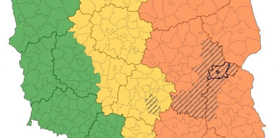 Kolejny dzień z burzami