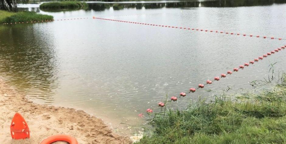 Kąpielisko nad zalewem otwarte