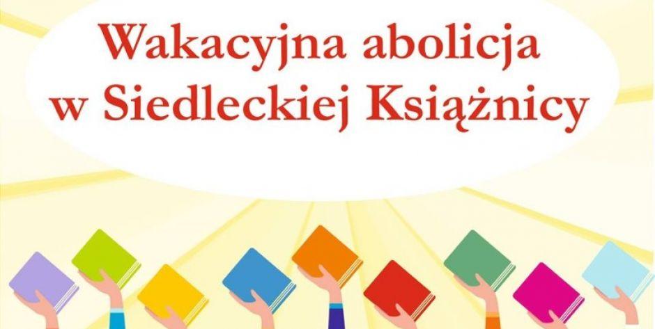 Możesz oddać książki bez kary za opóźnienie!