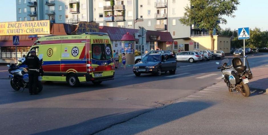 Potrącenie na Rynkowej 