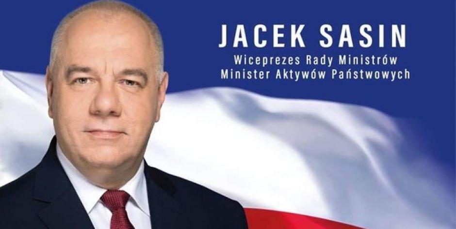 Jacek Sasin w Siedlcach, Rozbitym Kamieniu i Sokołowie Podlaskim