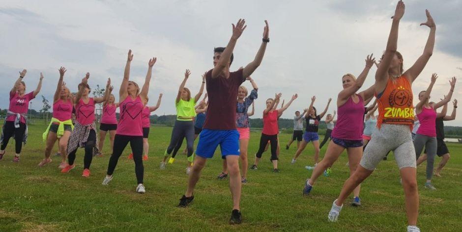 Kolejna Zumba Fitness nad zalewem