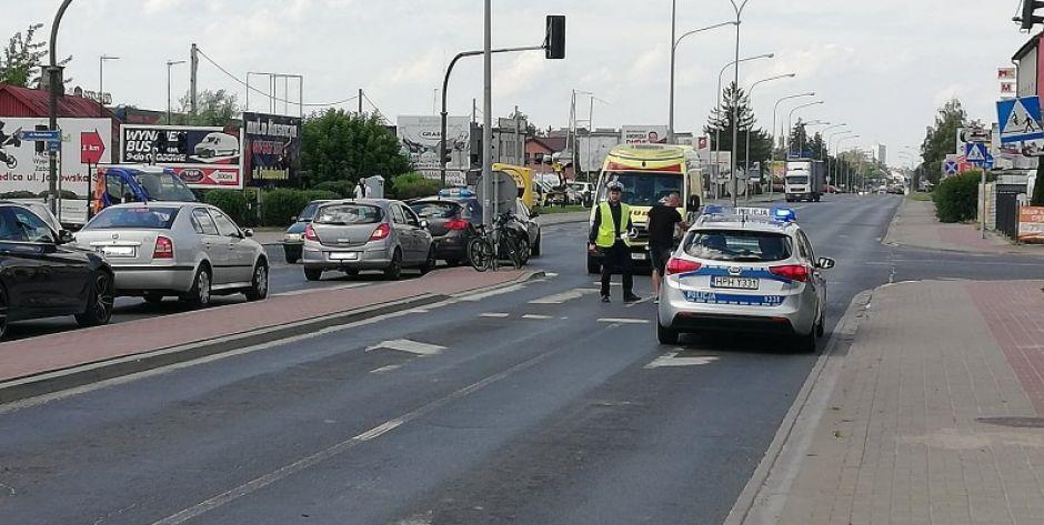 Potrącenie na ul. Brzeskiej 