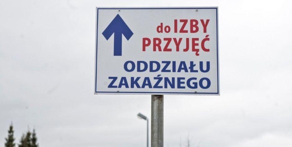 Do siedleckiego szpitala przyjęto 8 zakażonych Covid-19