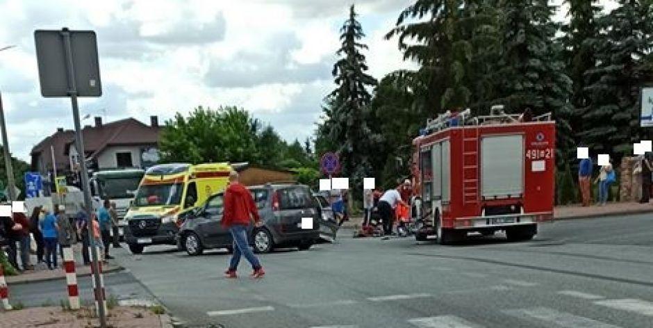 Wypadek w Łosicach - 2 kobiety ranne! (AKTUALIZACJA)