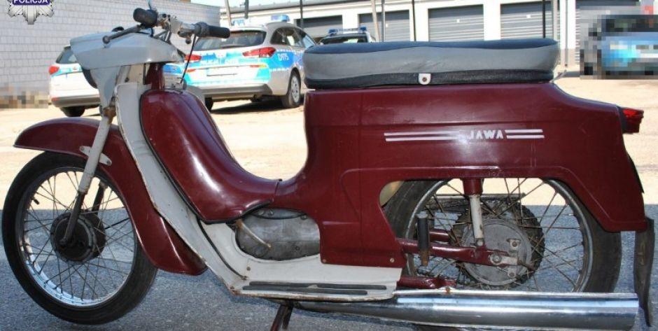 Skusił się na okazyjną ofertę kupna zabytkowego motoroweru. Jednoślad okazał się być kradziony