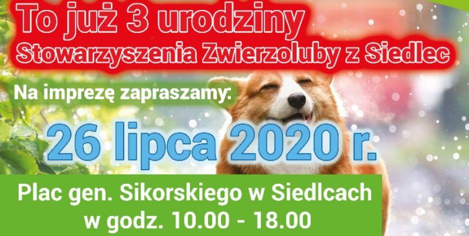 3 lata Zwierzolubów – Będzie charytatywna impreza!