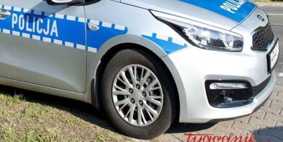 Awaria ciężarówki na rondzie