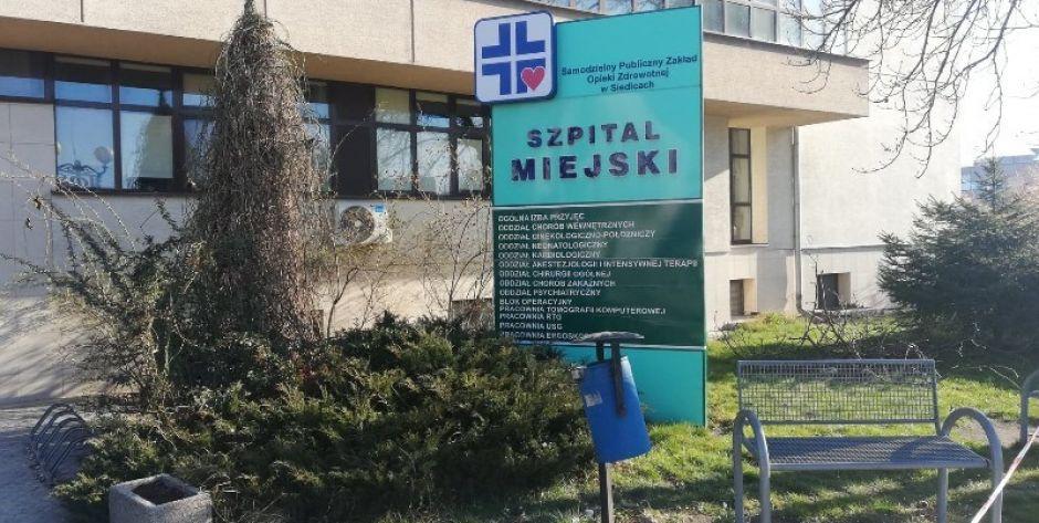 Szpital Miejski w Siedlcach - Przyjęto 4 osoby z Covid-19