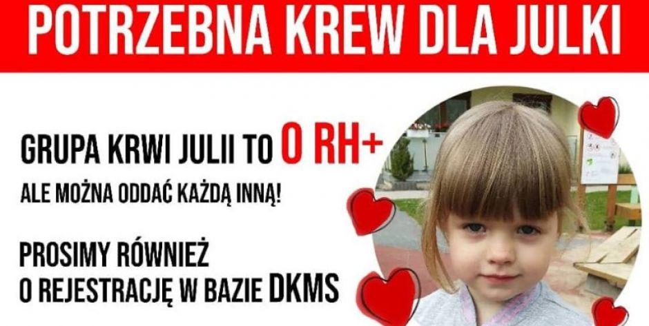Pilne! Potrzebna krew dla dziecka z Siedlec!