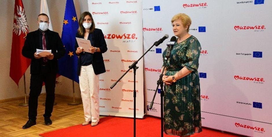 KOLEJNYCH 105 MLN ZŁ NA WALKĘ Z COVID-19 OD SAMORZĄDU MAZOWSZA