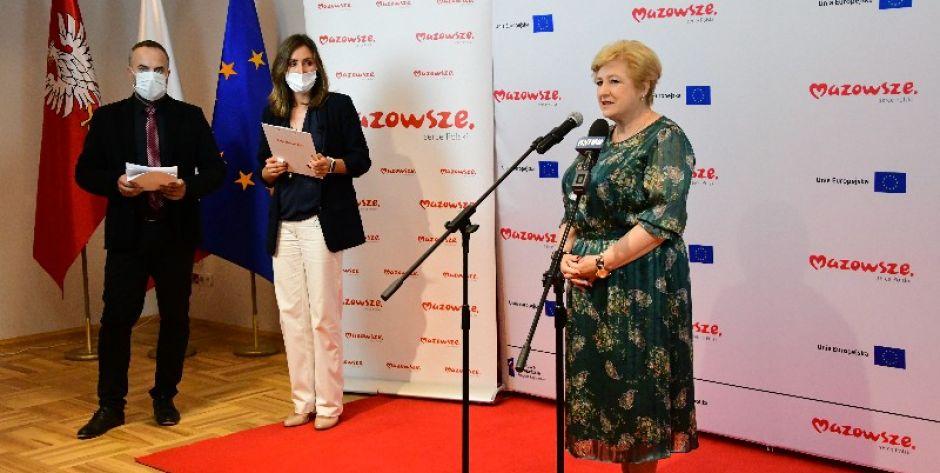 KOLEJNYCH 105 MLN ZŁ NA WALKĘ Z COVID-19 OD SAMORZĄDU MAZOWSZA