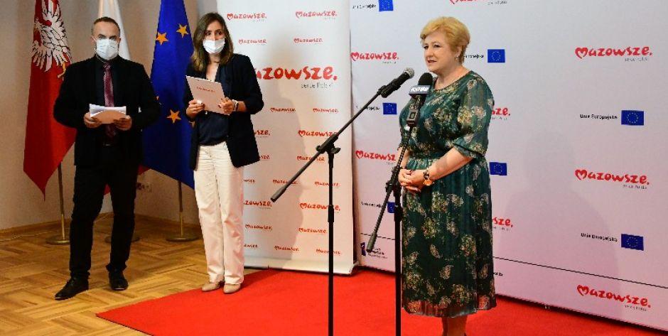 KOLEJNYCH 105 MLN ZŁ NA WALKĘ Z COVID-19 OD SAMORZĄDU MAZOWSZA