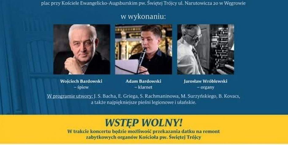 Koncert u ewangelików w Węgrowie