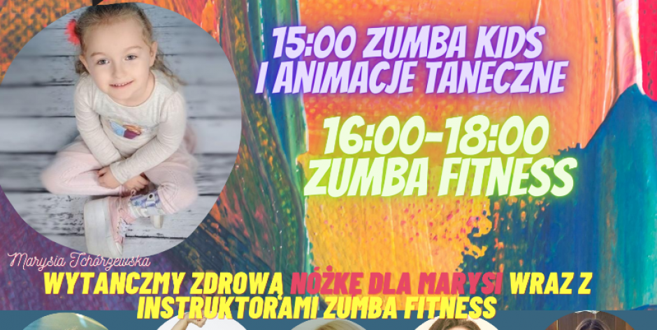 Charytatywna zumba dla Marysi Tchórzewskiej