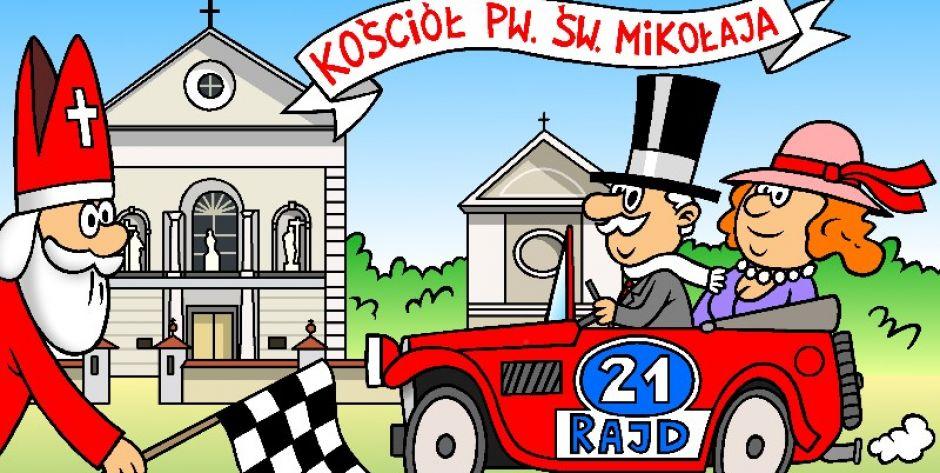 XXI Mazowiecki Samochodowy i Motocyklowy Rajd Turystyczny  - Z Siedlec do Pruszyna