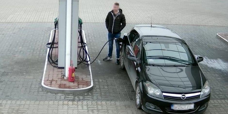 Tankował i nie płacił 
