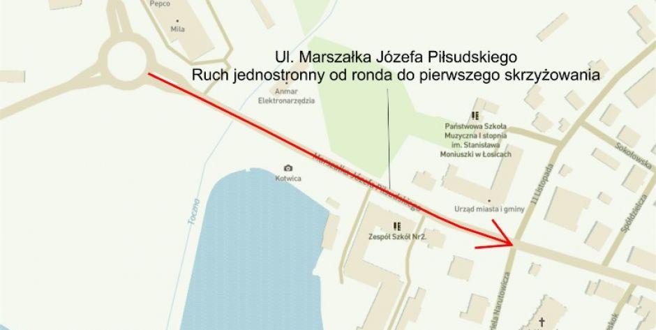 Uwaga! W Łosicach zmiana organizacji ruchu