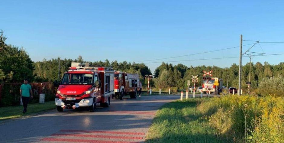 Pociąg potrącił 17-letniego motorowerzystę